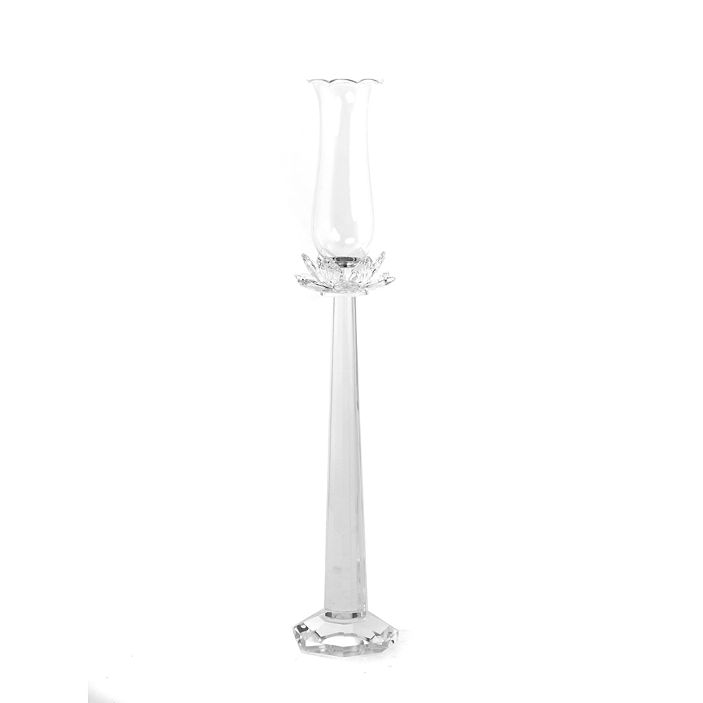 

Подсвечник 13х13х68см Glasar RC130462, Прозрачный