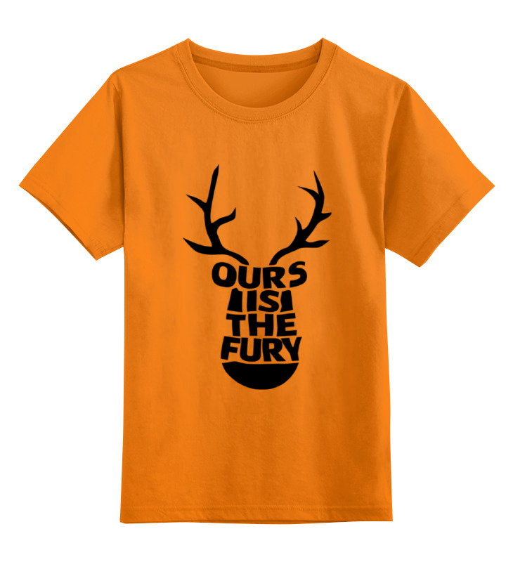 

Футболка детская Printio Нам ярость (ours is the fury) цв. оранжевый р. 140, Нам ярость (ours is the fury)