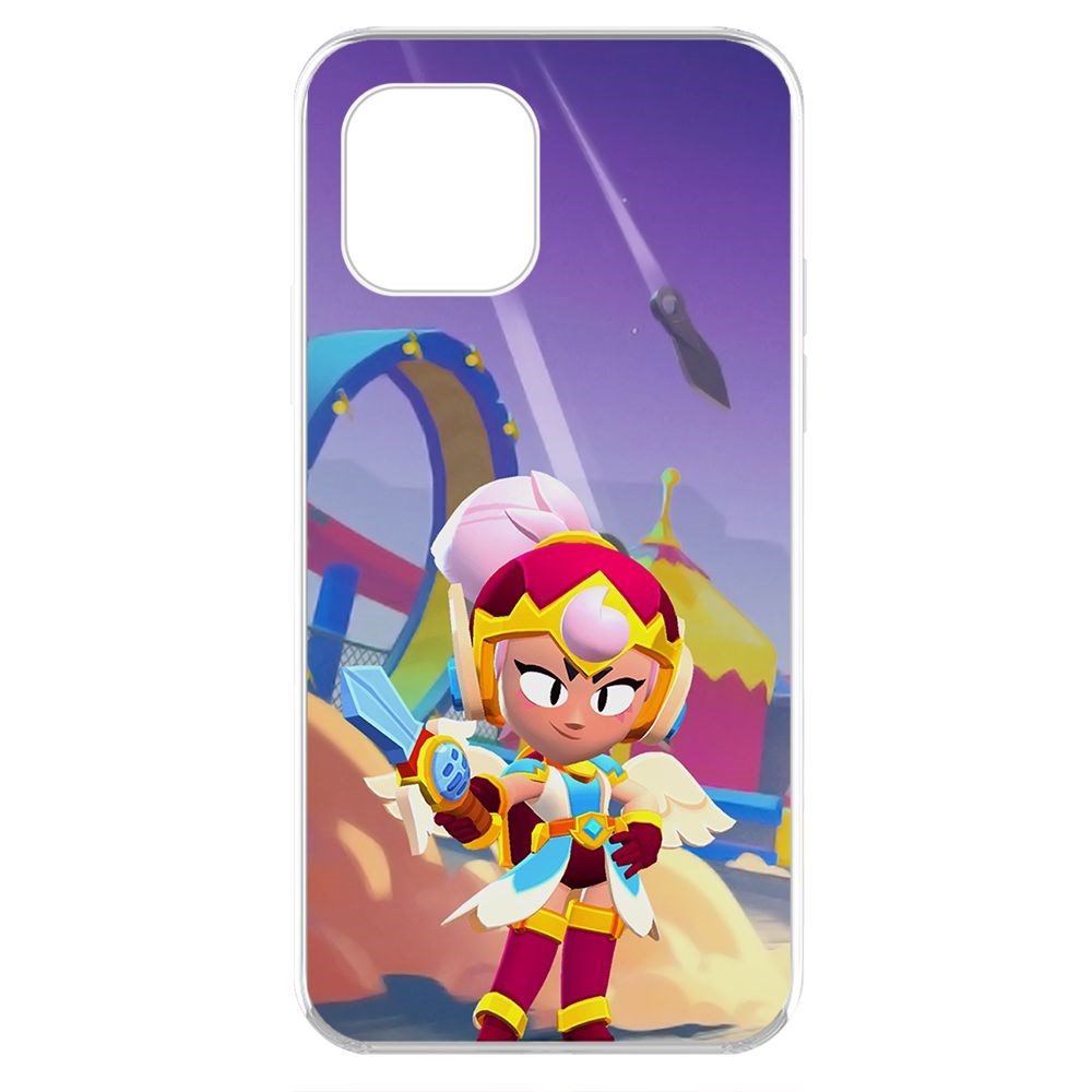 

Чехол-накладка Brawl Stars-Валькирия Джанет для iPhone 11 Pro, Прозрачный