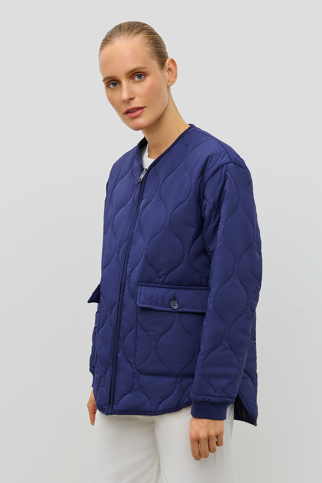 

Куртка женская Baon B0323042 фиолетовая 2XL, Фиолетовый, B0323042