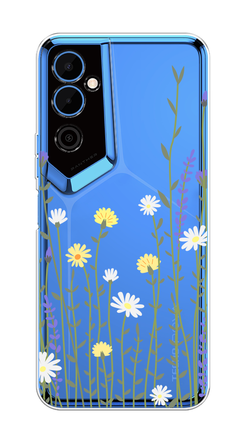 

Чехол на Tecno Pova Neo 2 "Ромашка и лаванда", Зеленый;желтый;прозрачный, 302450-1