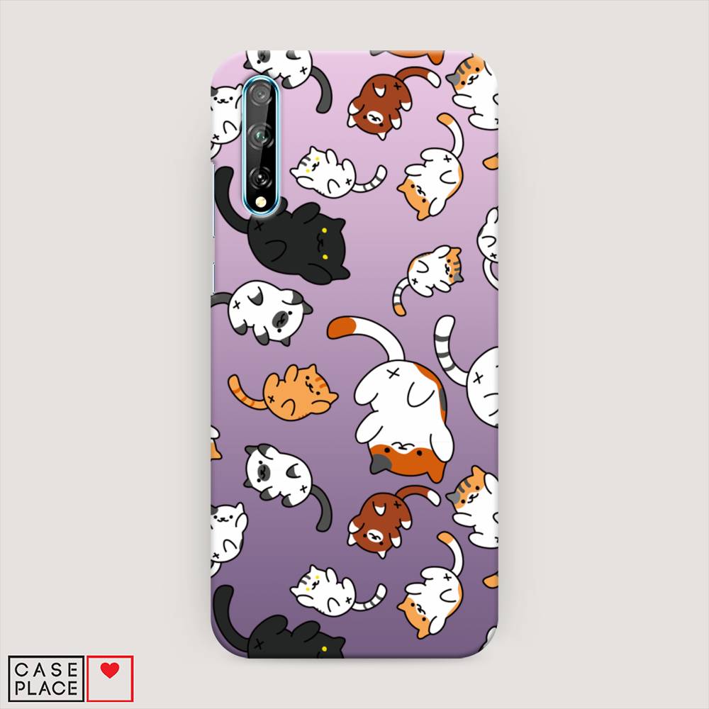 

Чехол Awog "Котопад" для Huawei P Smart S