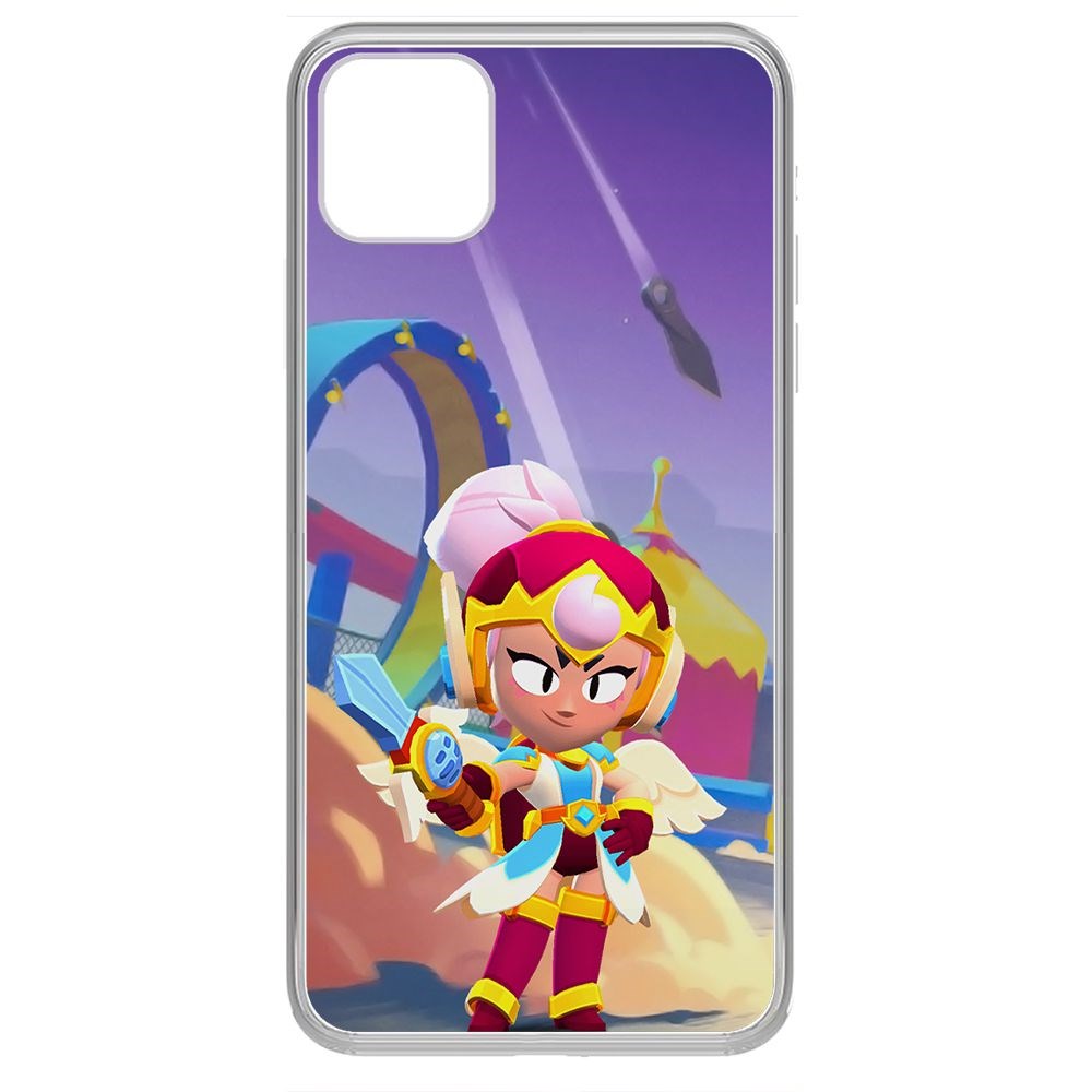 

Чехол-накладка Brawl Stars-Валькирия Джанет для iPhone 11 Pro Max, Прозрачный