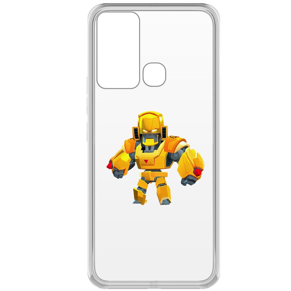 

Чехол-накладка Brawl Stars-Бо Золотой Меха для Infinix Hot 12i