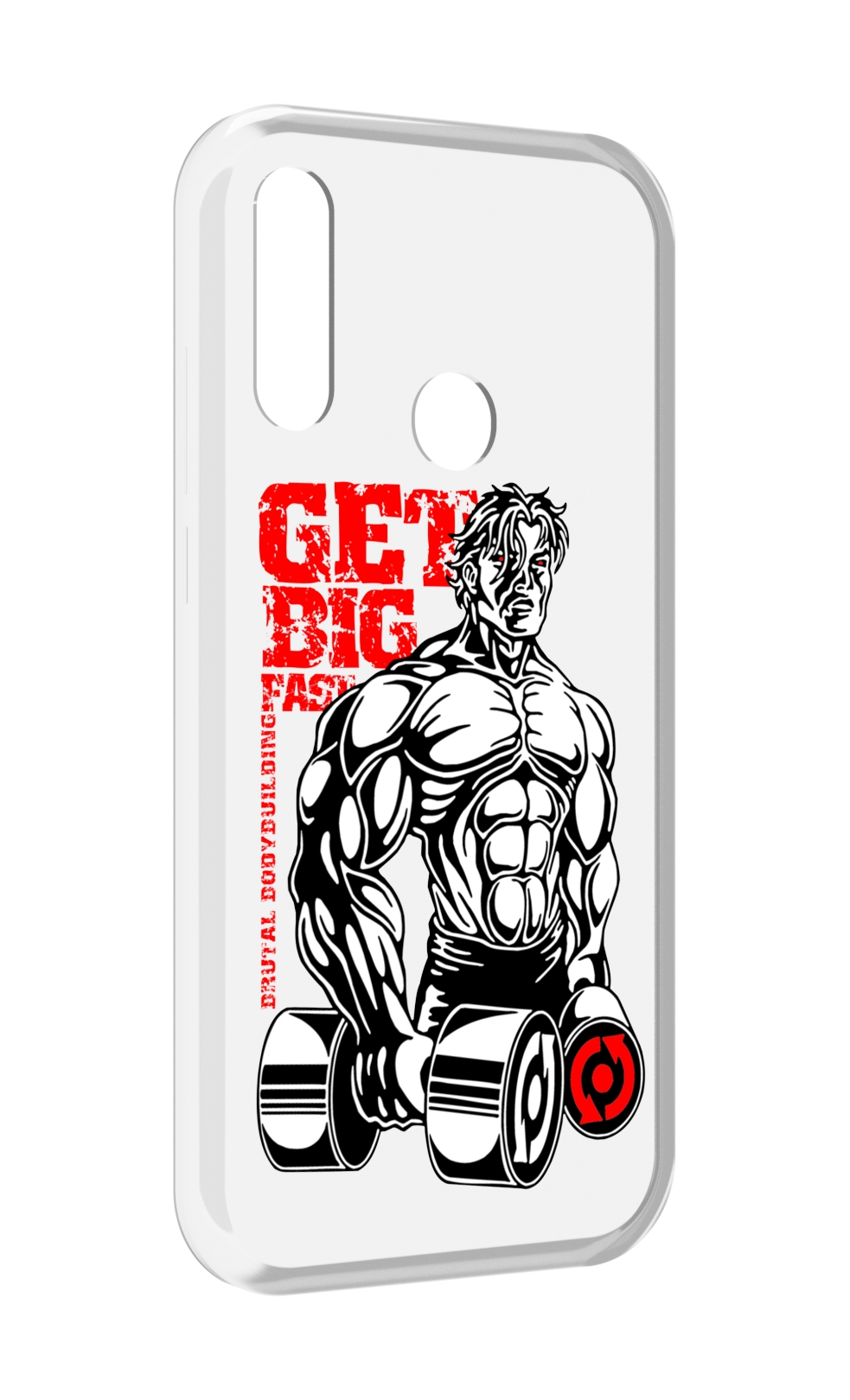 

Чехол MyPads накаченное тело для Lenovo Z6 Pro Youth Edition / Z6 Pro Lite, Прозрачный, Tocco