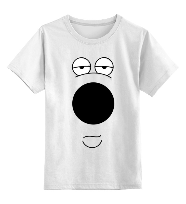 

Футболка детская Printio Brian griffin (family guy) цв. белый р. 140, Brian griffin (family guy)
