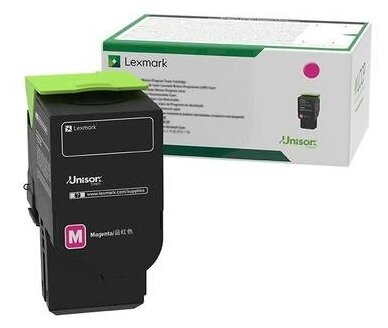 Картридж для лазерного принтера Lexmark (78C5XME) пурпурный, оригинальный