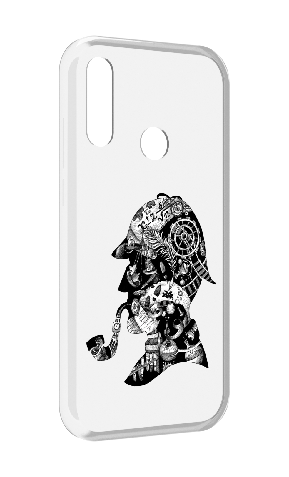 

Чехол MyPads мужчина с трубкой абстракция для Lenovo Z6 Pro Youth Edition / Z6 Pro Lite, Прозрачный, Tocco