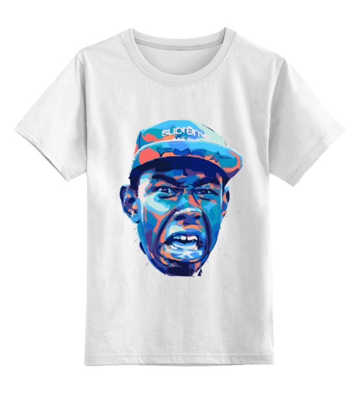 

Футболка детская Printio Tyler, the creator цв. белый р. 140, Tyler, the creator