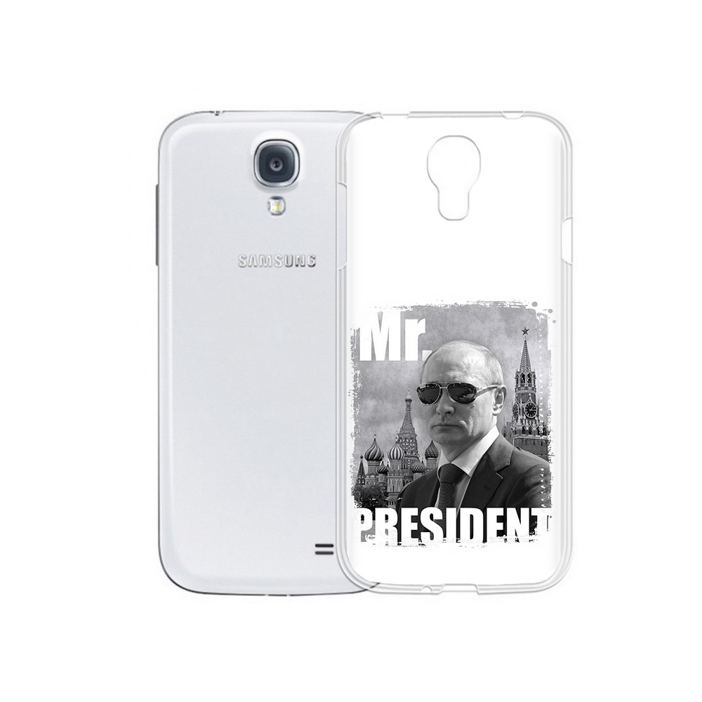 

Чехол MyPads Tocco для Samsung Galaxy S4 Путин (PT41285.571.141), Прозрачный, Tocco