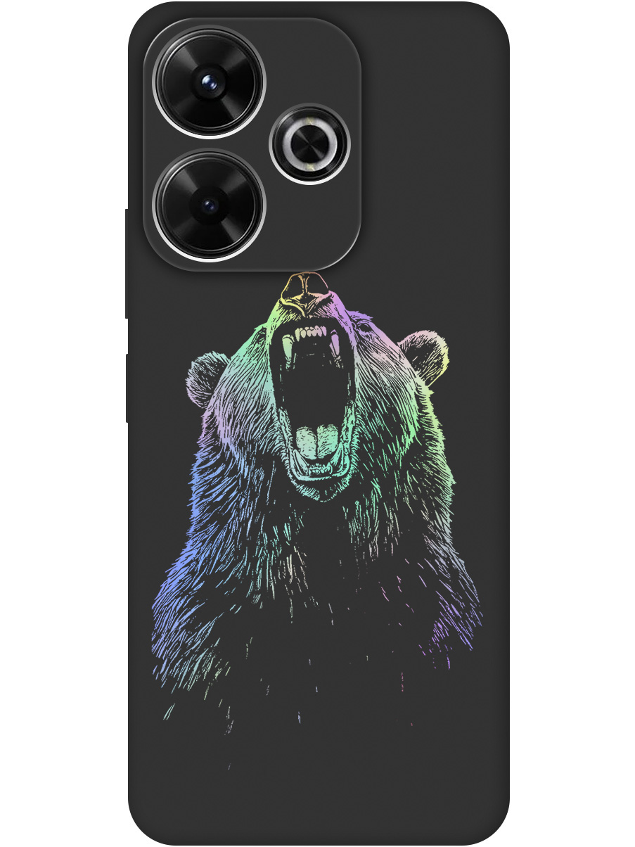 

Силиконовый чехол на Xiaomi Redmi 13 / Redmi Note 13R / Poco M6 4g с принтом 848865, Черный;серебристый, 783988613