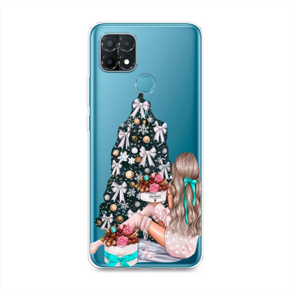 

Чехол на Oppo A15 "New Year", Зеленый;бежевый;голубой, 255650-5