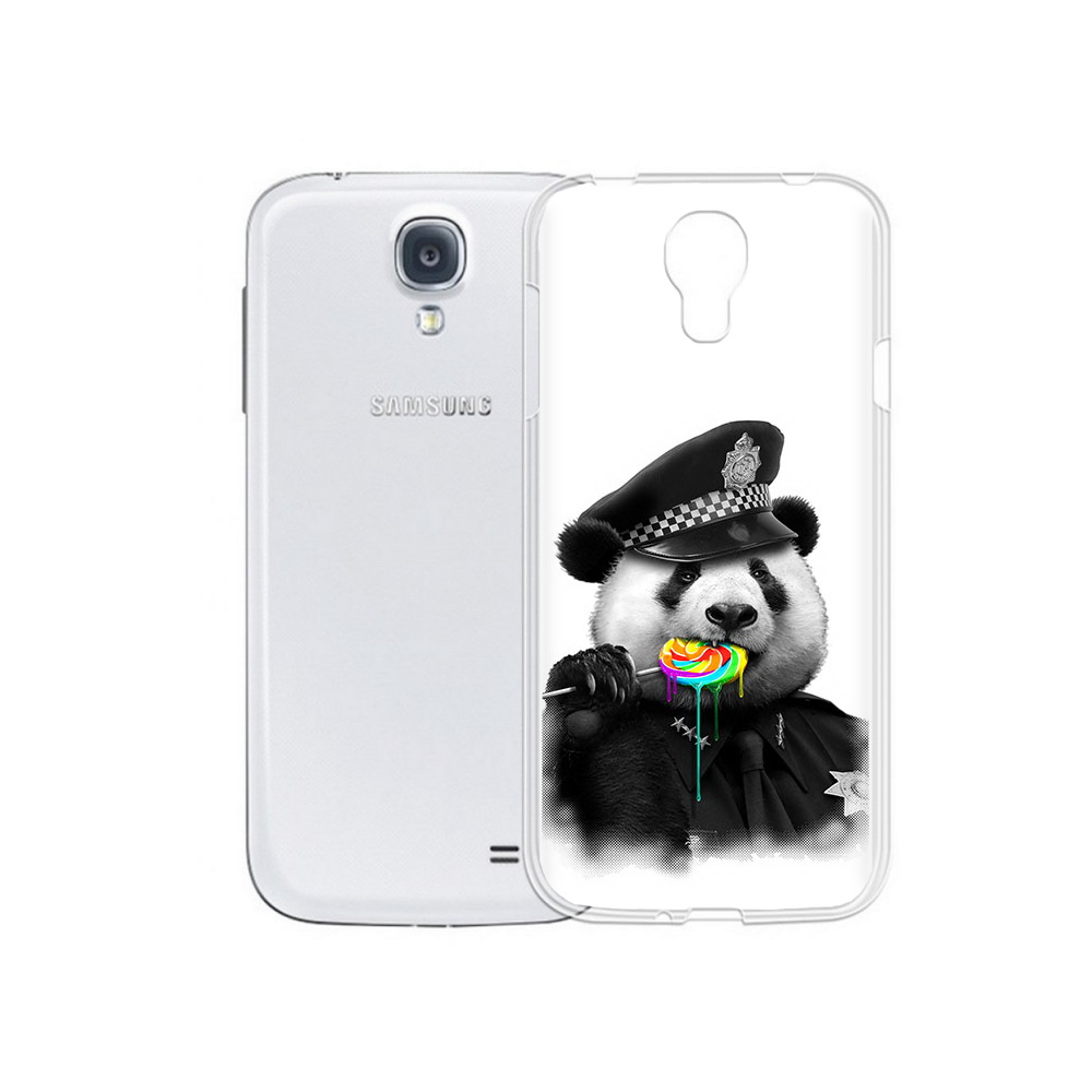 

Чехол MyPads Tocco для Samsung Galaxy S4 Панда полиция (PT41285.571.130), Прозрачный, Tocco