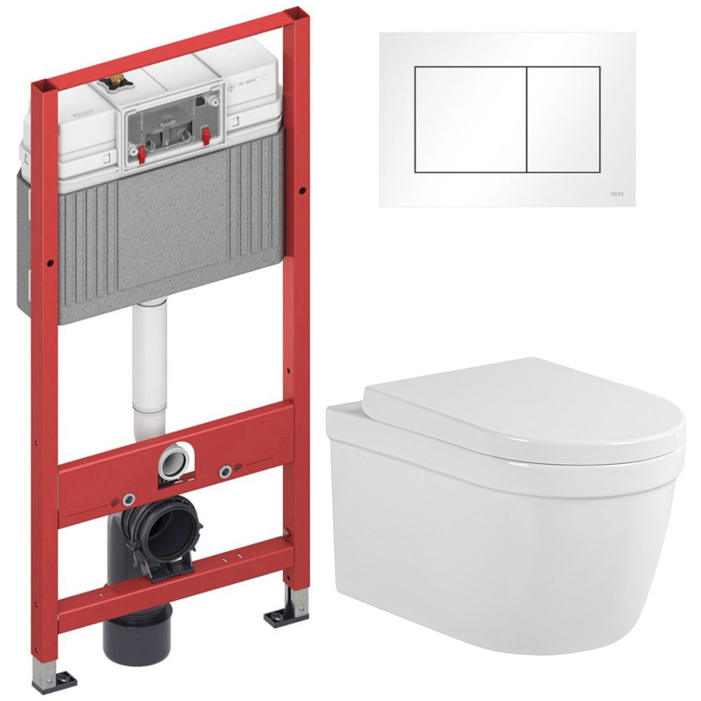 

Инсталляция TECE 9400413 + унитаз Bloomix Rapid SL1233R/UF02 безободковый с сиденьем