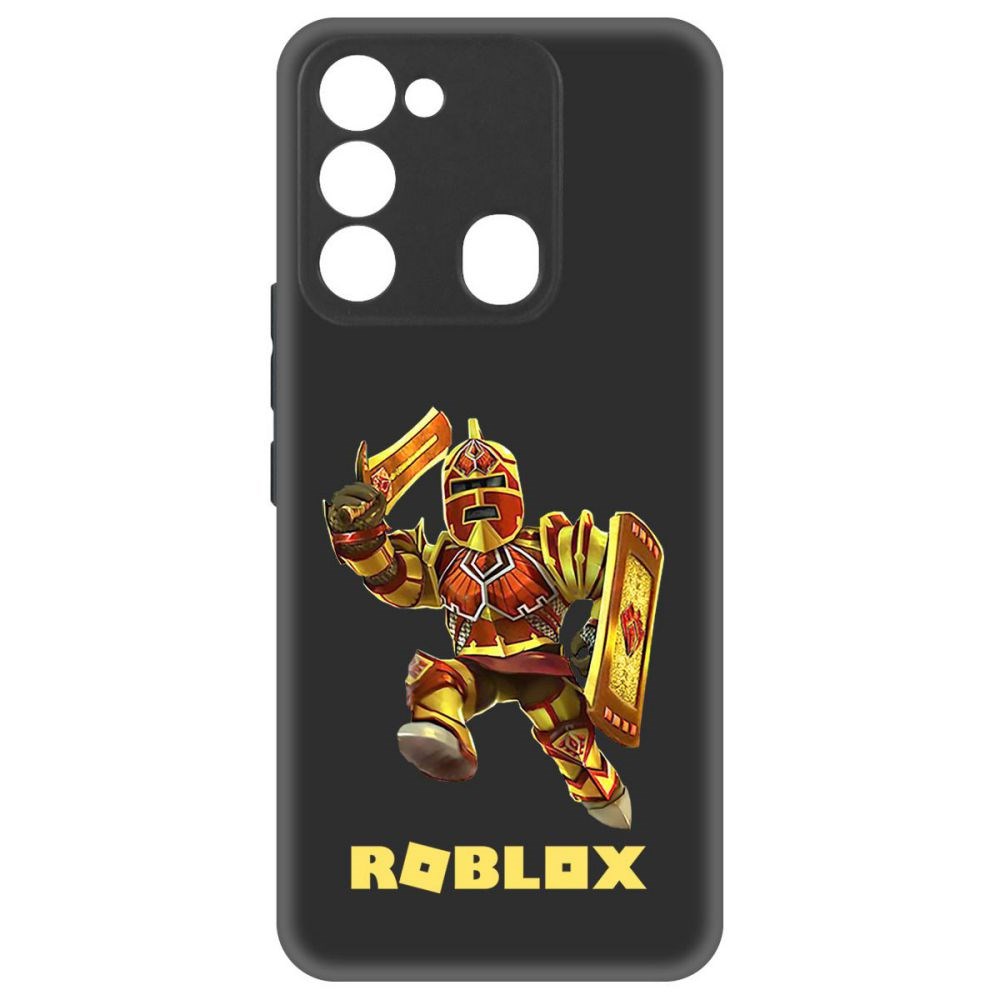 

Чехол-накладка Софт Roblox-Рэдклифф для TECNO Spark Go 2022, Черный