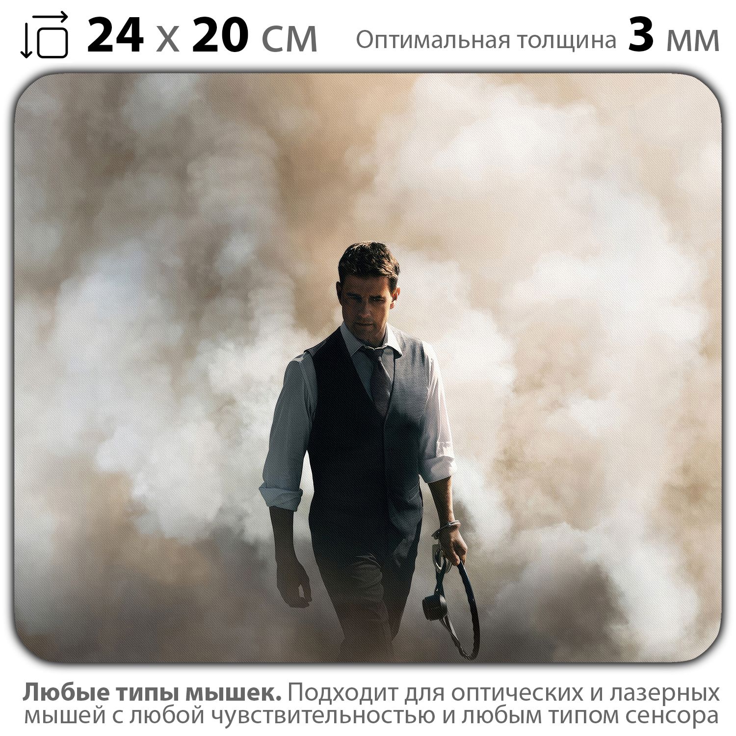 

Коврик для мыши NoBrand PAD03000932, Разноцветный, PAD03000932