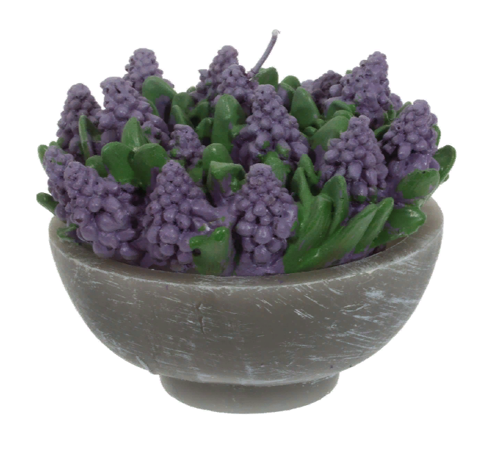 Свеча Цветы, L11 W11 H10 см KSM-748613