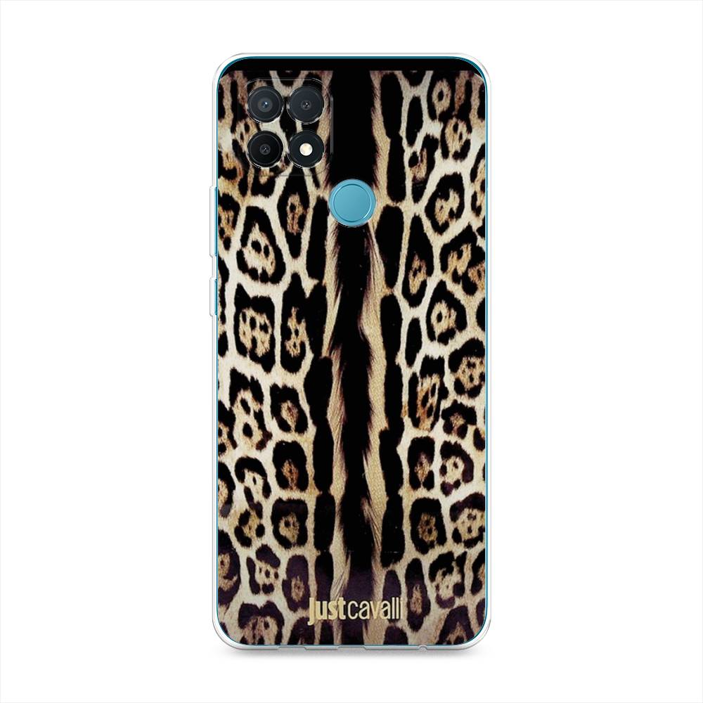 

Чехол на Oppo A15 "Леопард кавалли", Черный;коричневый, 255650-1
