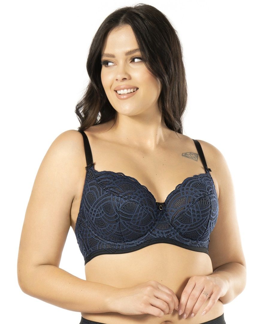 

Бюстгальтер женский Nipplex Debora PU синий 70J, Debora PU