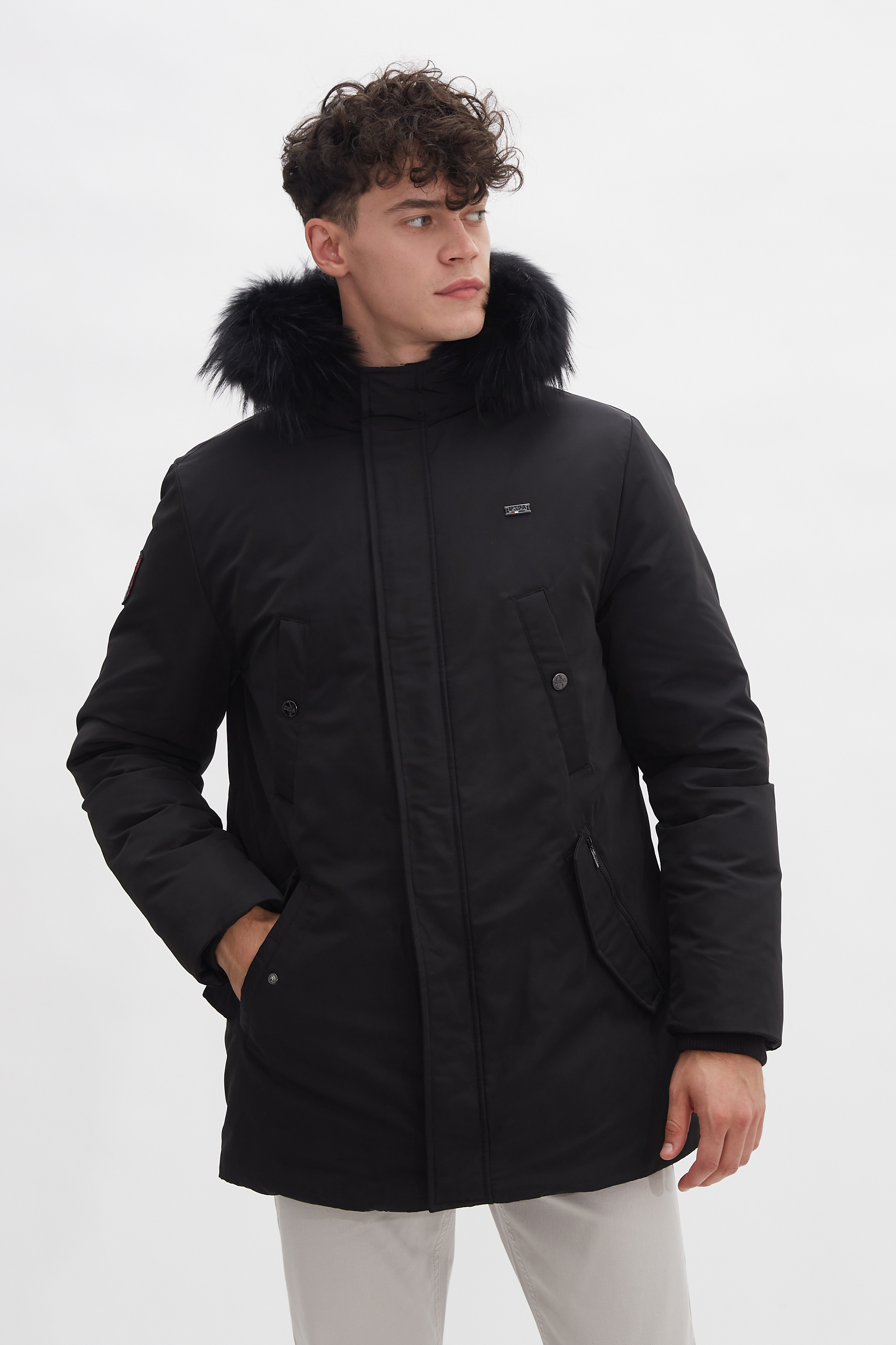 фото Зимняя куртка мужская u.s. polo assn. g081sz0ks0dixon-r черная 52 ru