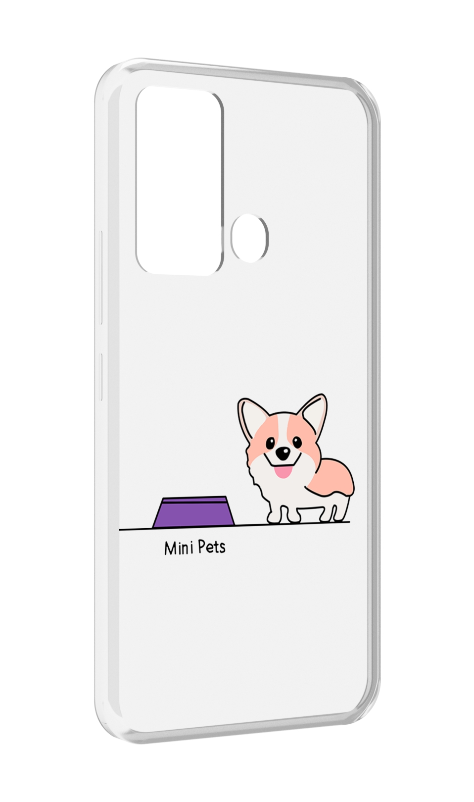 

Чехол MyPads мини-питомец детский для ITEl Vision 3, Прозрачный, Tocco