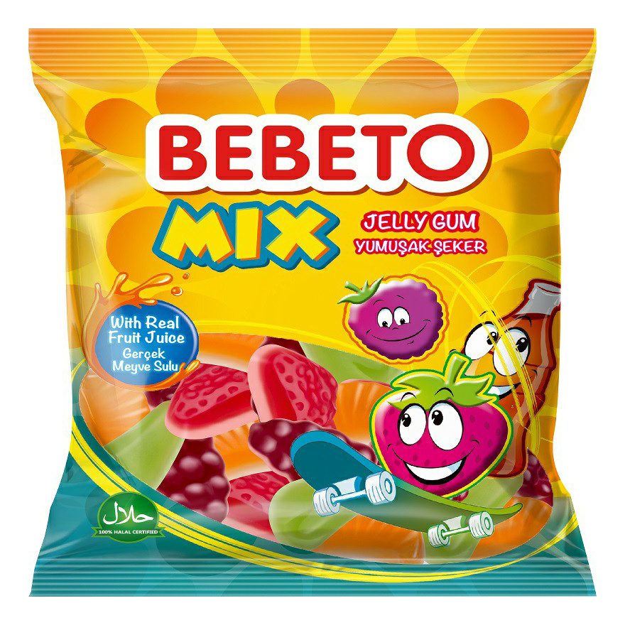 

Мармелад Bebeto Mix жевательный 70 г