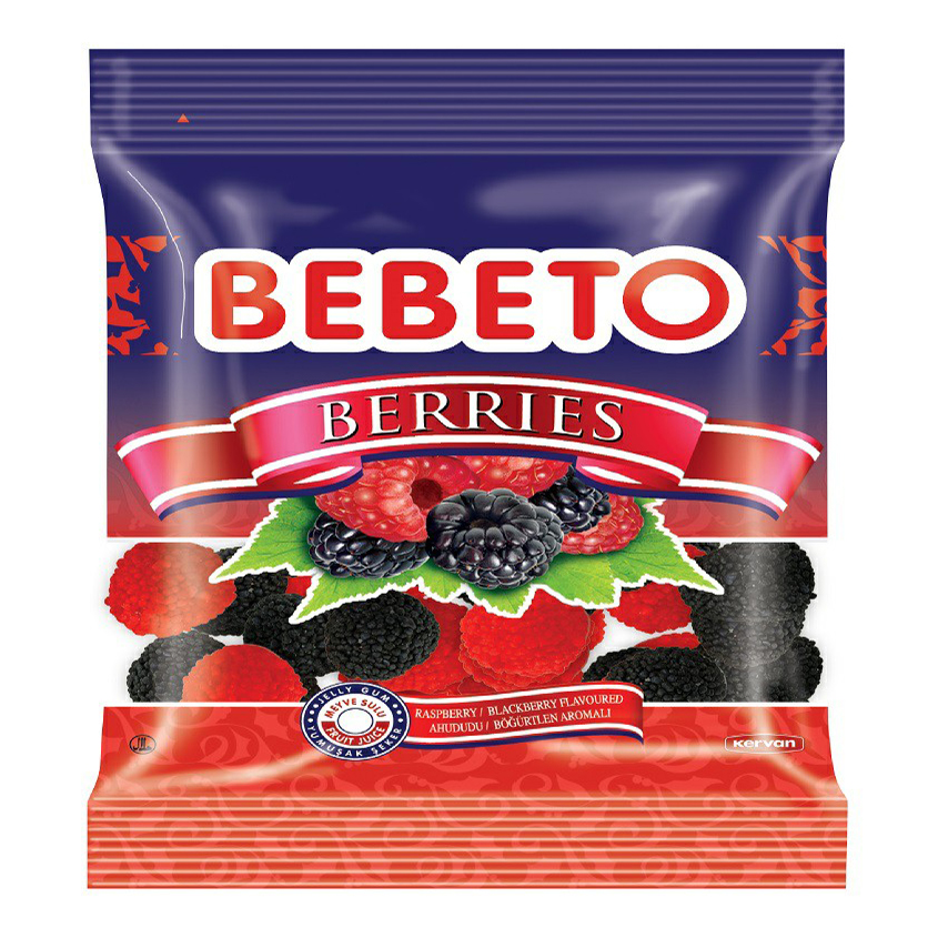 

Мармелад Bebeto Berries жевательный 80 г