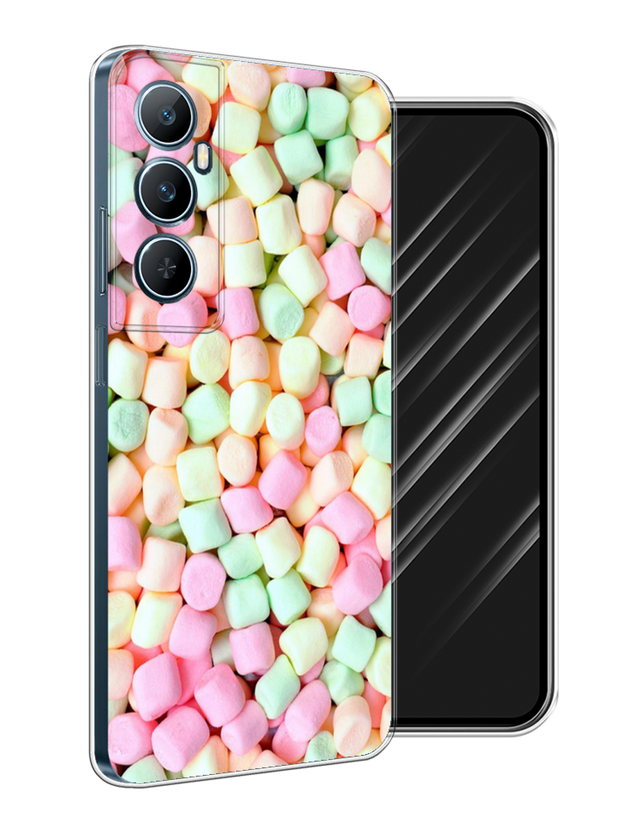 

Чехол Awog на Realme C65 "Marshmallows", Зеленый;желтый;розовый, 2516750-1