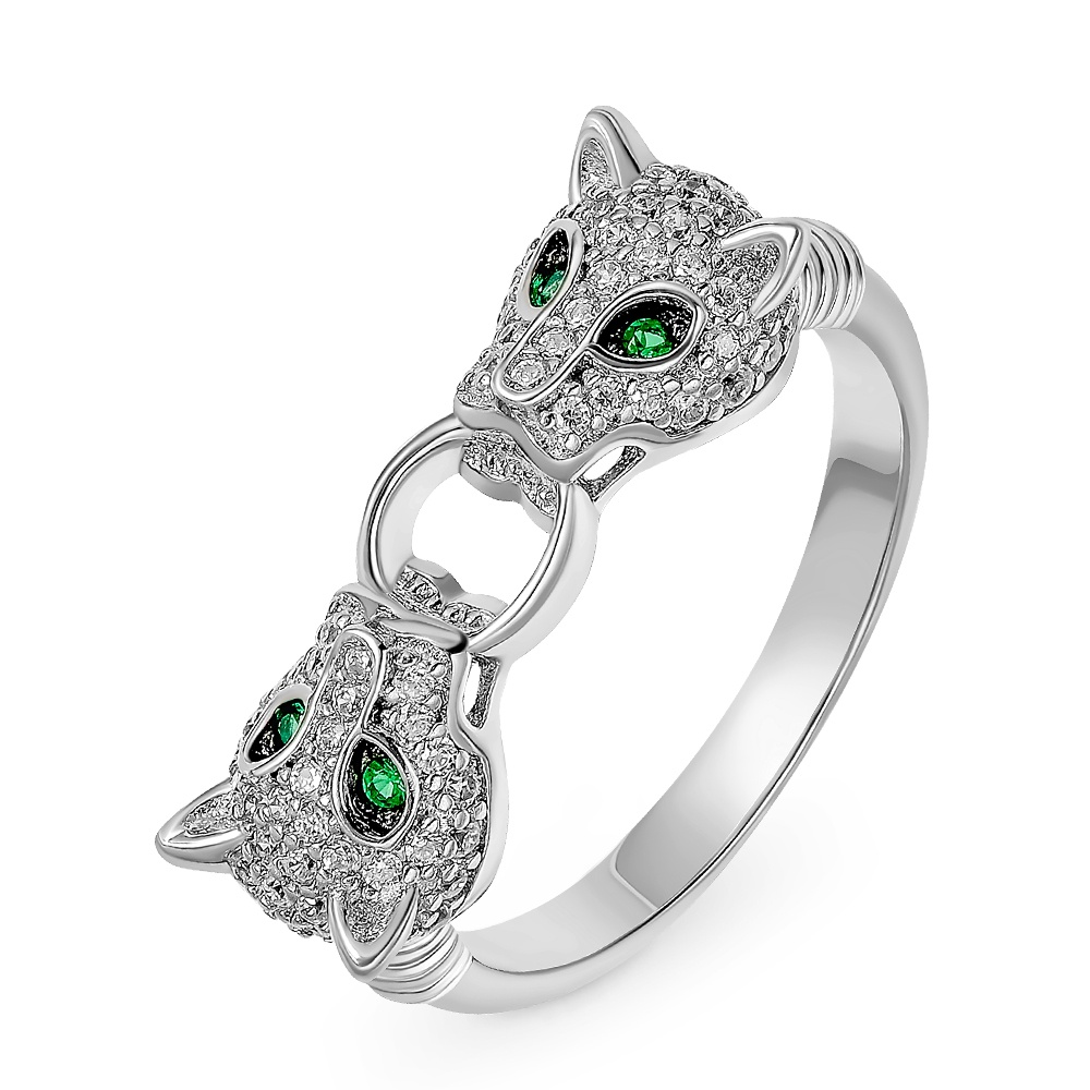 

Кольцо из серебра р. , 585Gold 701011582, фианит, 701011582