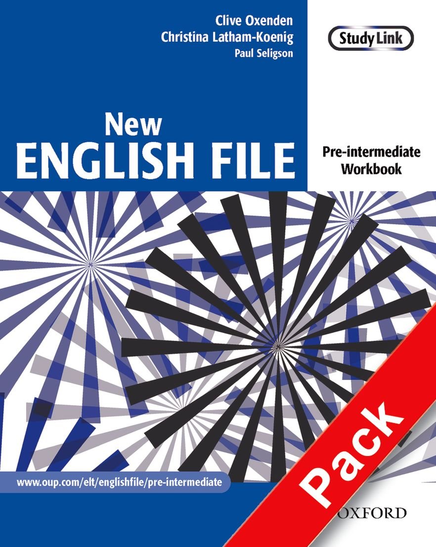 

Книга New English File Pre-intermediate Workbook with key and MultiROM Pack