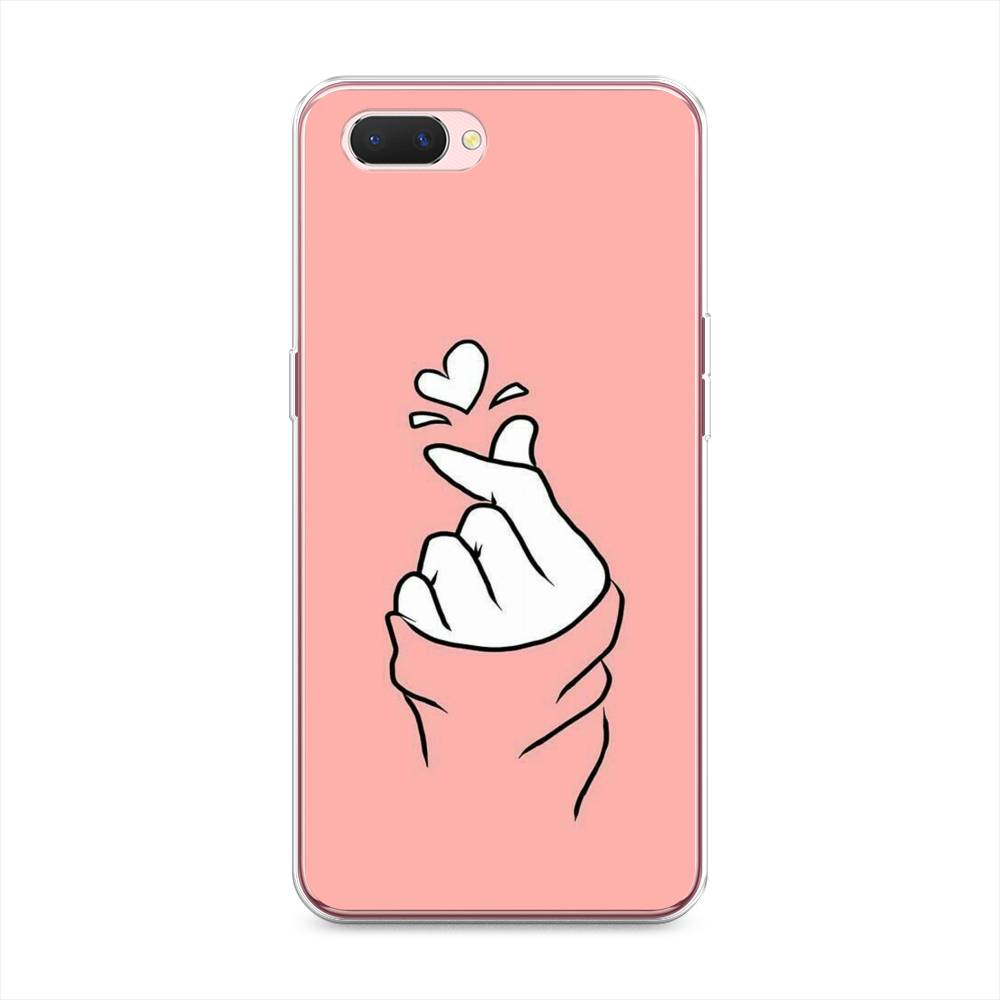 

Чехол Awog на Oppo A3s "Любовь-щелк", Разноцветный, 252050-7