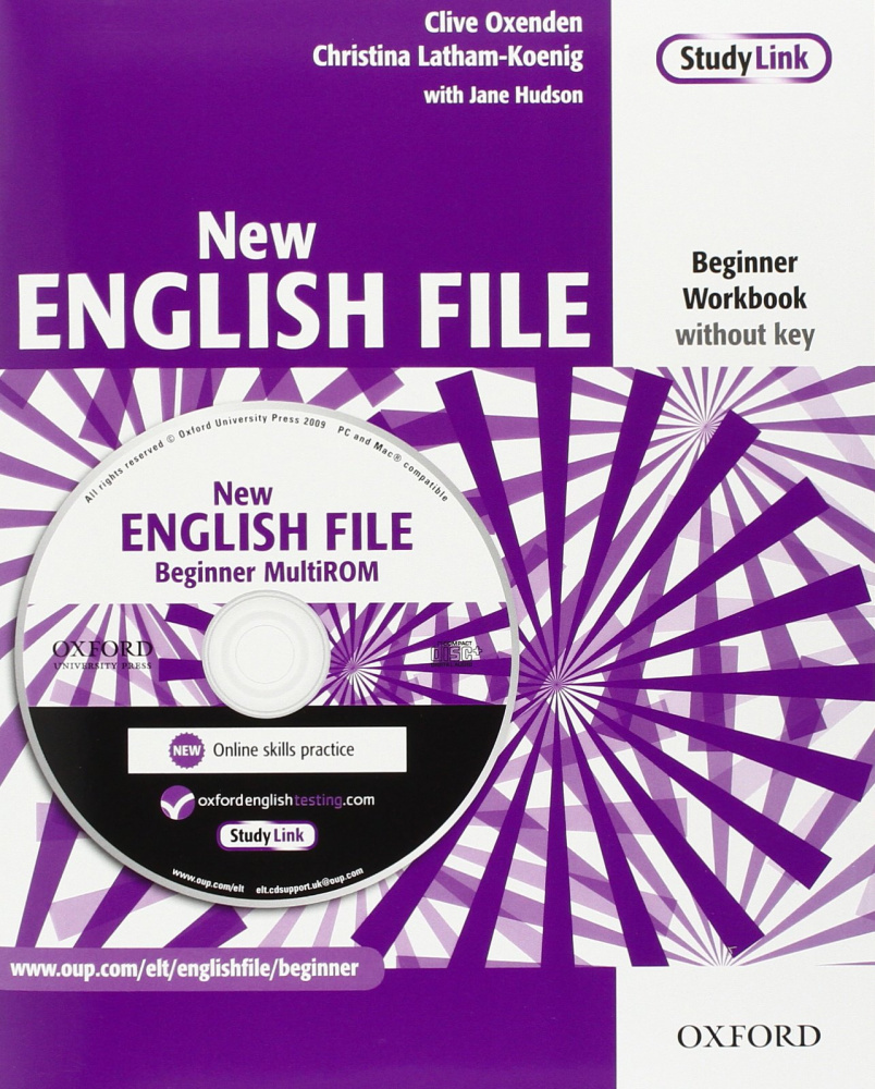 фото Книга new english file beginner workbook (without key) with multirom pack oxford university press