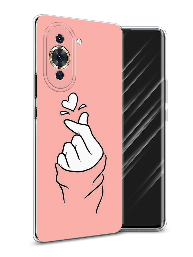 

Чехол Awog на Huawei Nova 10 Pro "Любовь-щелк", Разноцветный, 6109050-7