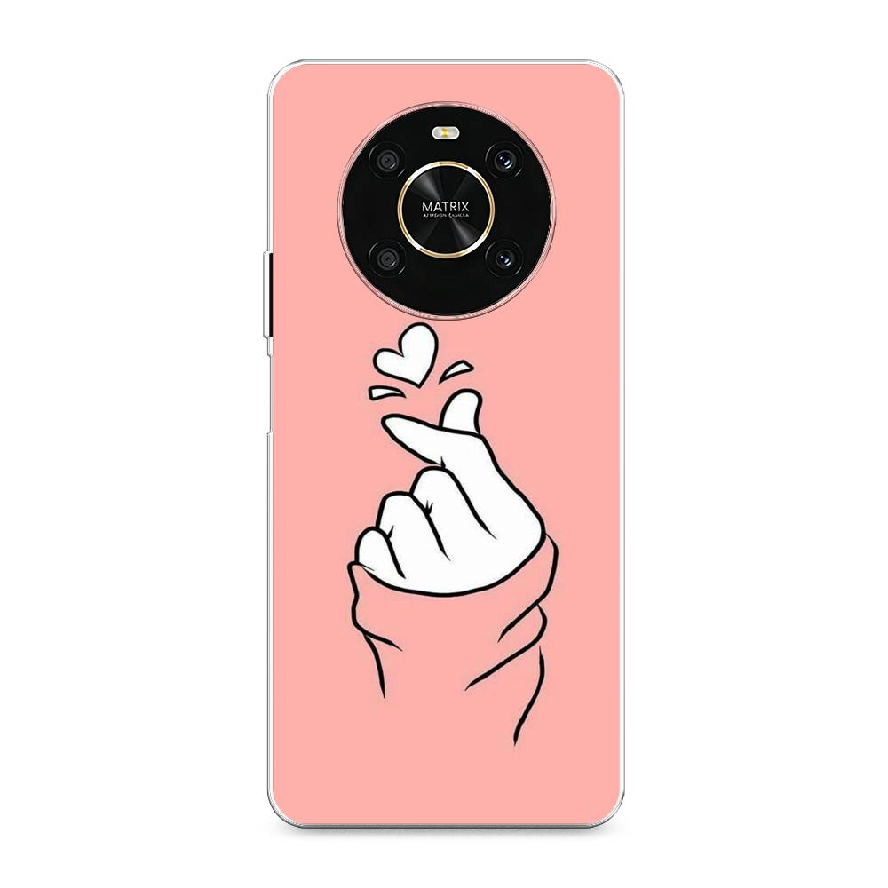 

Чехол Awog на Honor X9 4G/Magic4 Lite 4G "Любовь-щелк", Разноцветный, 6108150-7