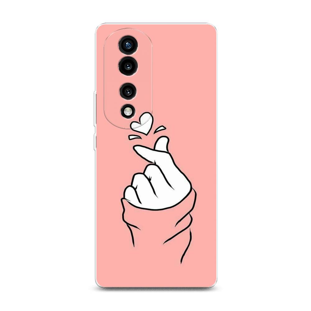 

Силиконовый чехол "Любовь-щелк" на Honor 70 Pro, 6108350-7