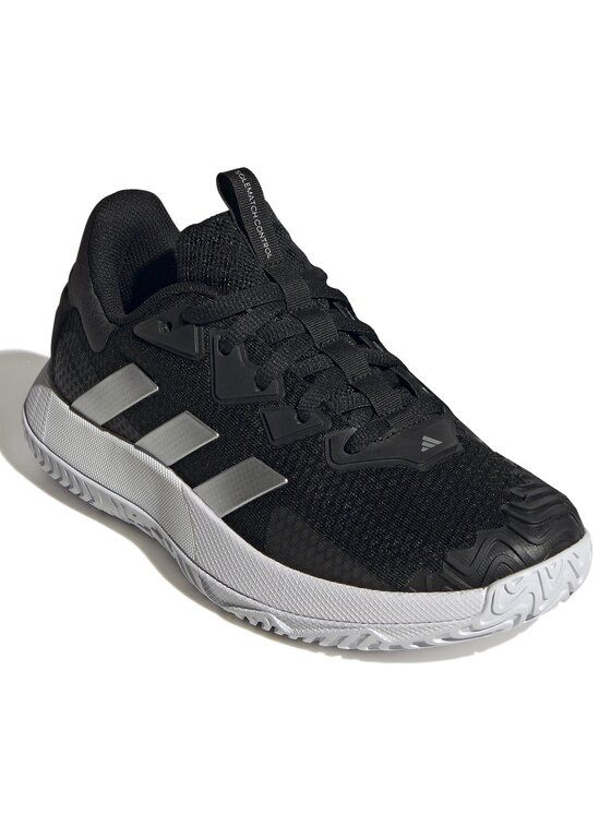 

Кроссовки женские Adidas SoleMatch Control Tennis Shoes ID1501 черные 39 1/3 EU, Черный, SoleMatch Control Tennis Shoes ID1501