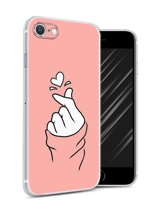 

Чехол Awog на Apple iPhone SE 2020 / Айфон SE 2020 "Любовь-щелк", Разноцветный, 12450-7
