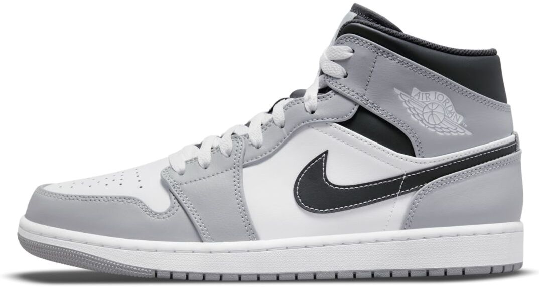 Кеды мужские Nike AIR JORDAN 1 MID серые 8 US