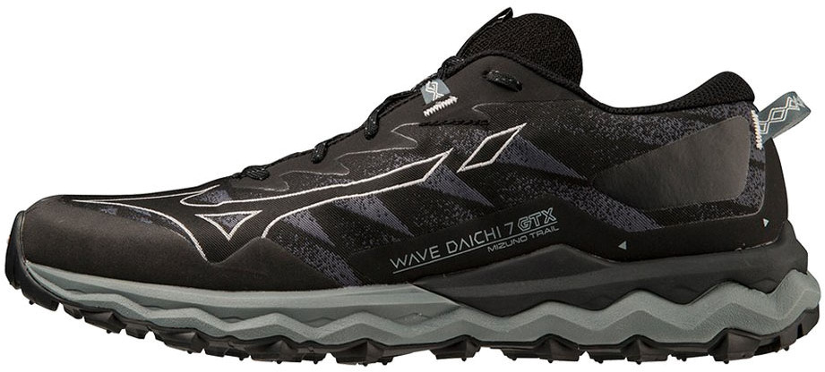 

Кроссовки мужские Mizuno SHOE WAVE DAICHI GTX черные 7.5 UK, Черный, SHOE WAVE DAICHI GTX