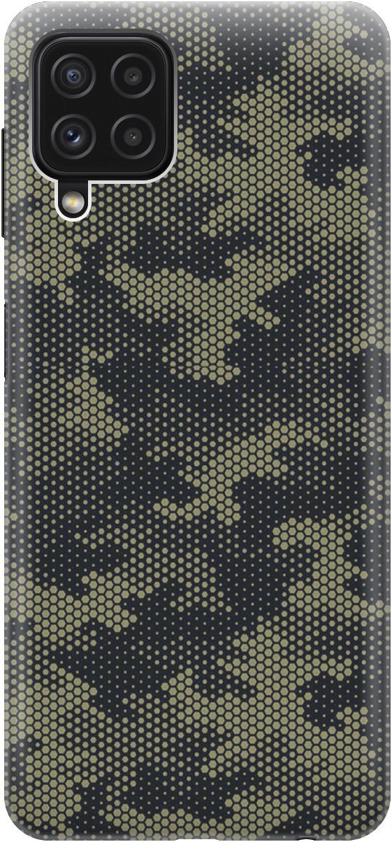 

Чехол на Samsung Galaxy A22 "Цифровой камуфляж", Коричневый;черный, 4278