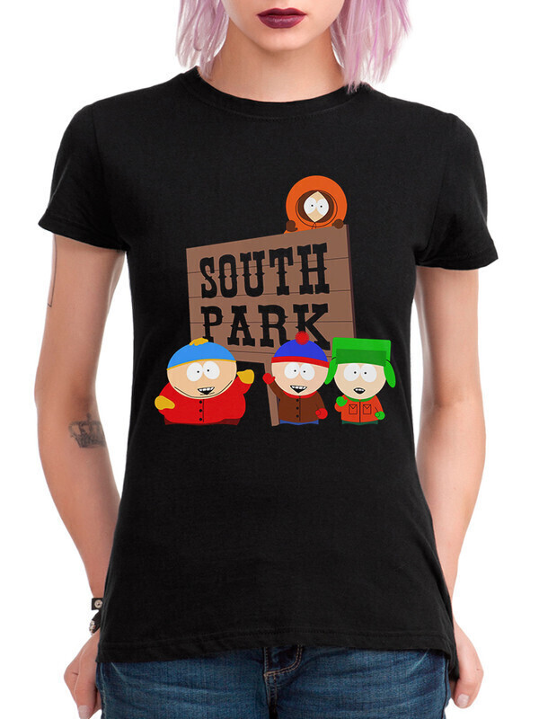 

Футболка женская Dream Shirts Мультфильм Южный парк 1000834-1 черная L, Черный, Мультфильм Южный парк 1000834-1