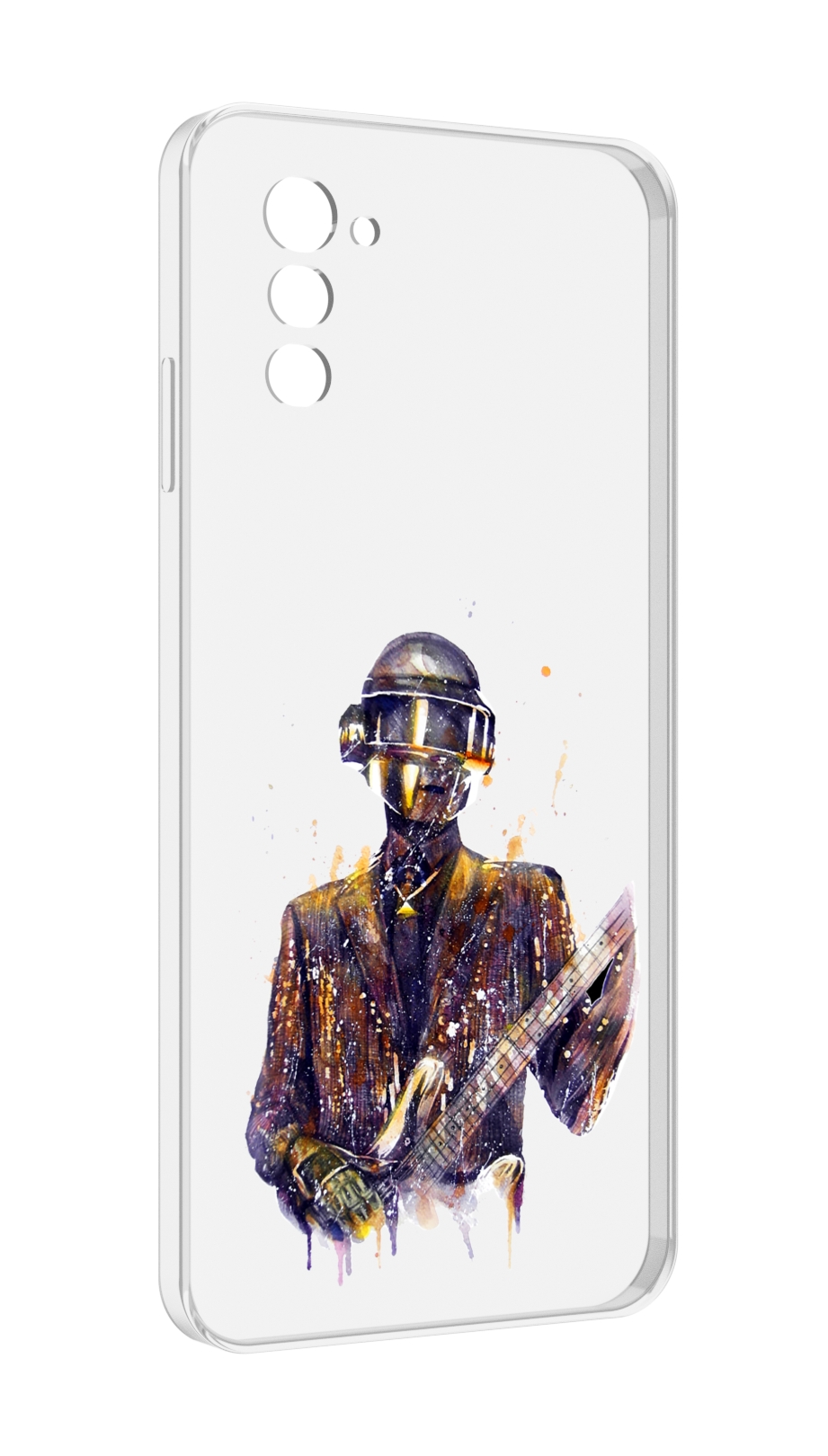 

Чехол MyPads космо-гитарист для UleFone Note 12 / Note 12P, Прозрачный, Tocco