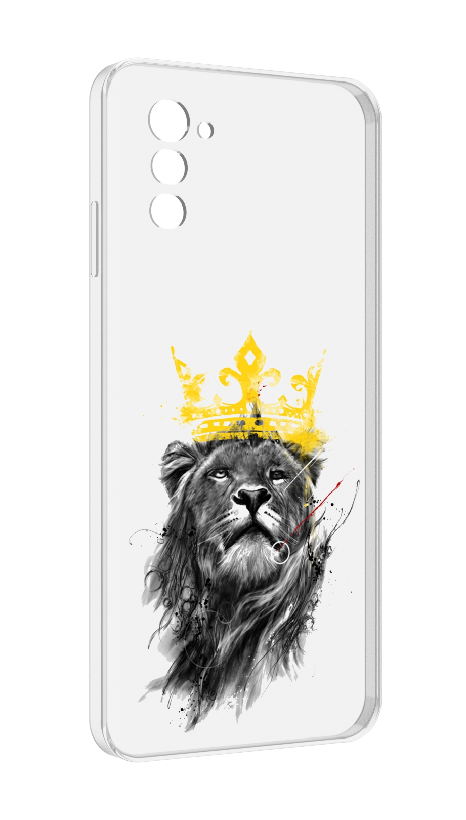 

Чехол MyPads король-лев для UleFone Note 12 / Note 12P, Прозрачный, Tocco