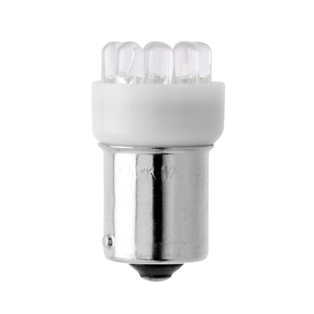 

Светодиод 12V T15 9LED BA15S WHITE (стоп, габарит) 12T15-W\9LED