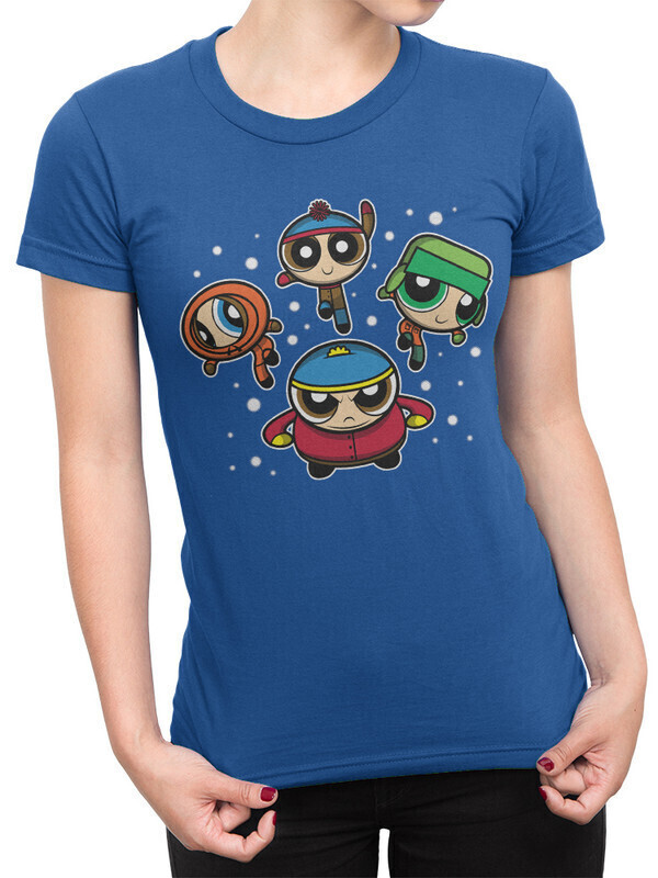 

Футболка женская Dream Shirts Южный парк - Малыши 1000979-1 синяя S, Синий, Южный парк - Малыши 1000979-1