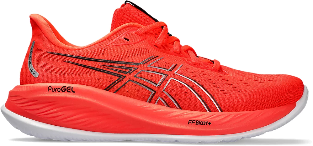 

Кроссовки мужские Asics GEL-CUMULUS 26 красные 11.5 US, Красный, GEL-CUMULUS 26