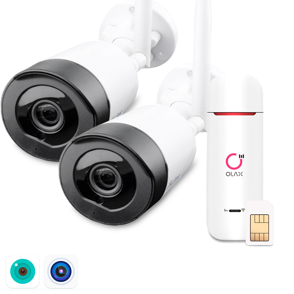 

Комплект видеонаблюдения 4G 5Мп Ps-Link KIT-XMG502-4G, Белый
