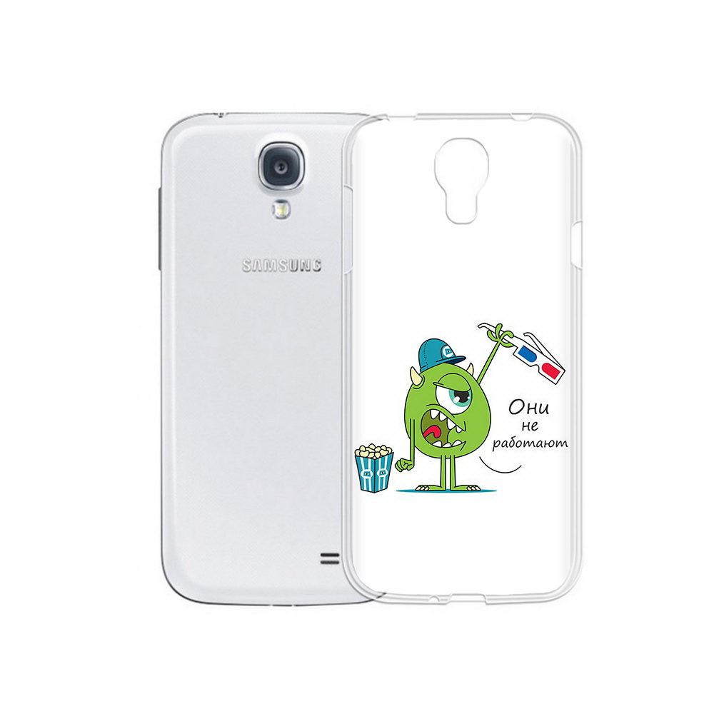 

Чехол MyPads Tocco для Samsung Galaxy S4 Очки не работают (PT41285.571.129), Прозрачный, Tocco
