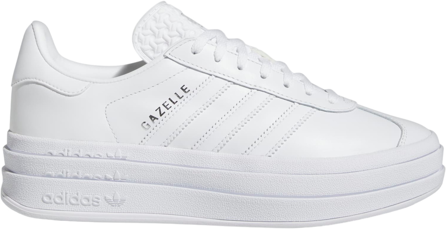 

Кеды женские Adidas Gazelle Bold W белые 7 UK, Белый, Gazelle Bold W