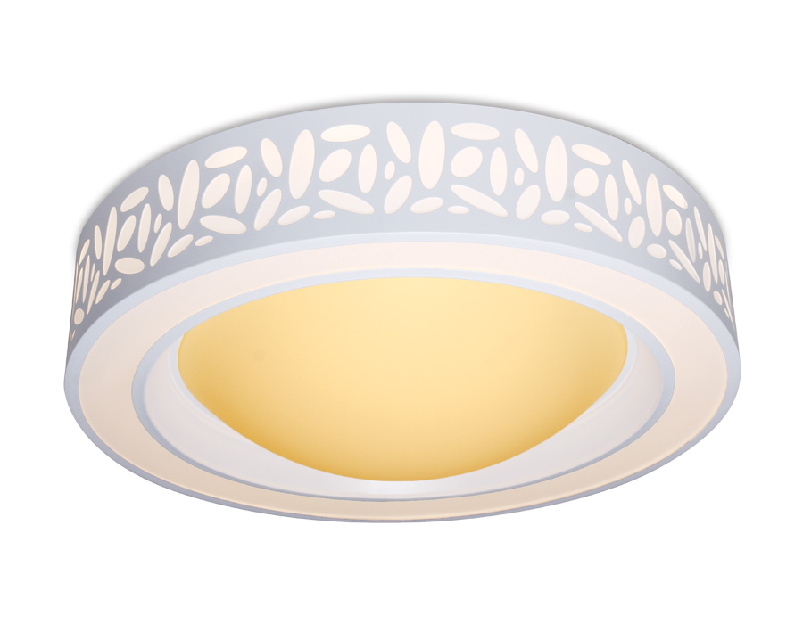 

Светильник потолочный Ambrella Orbital Design, F210 WH 96W D520, 96W, IP20